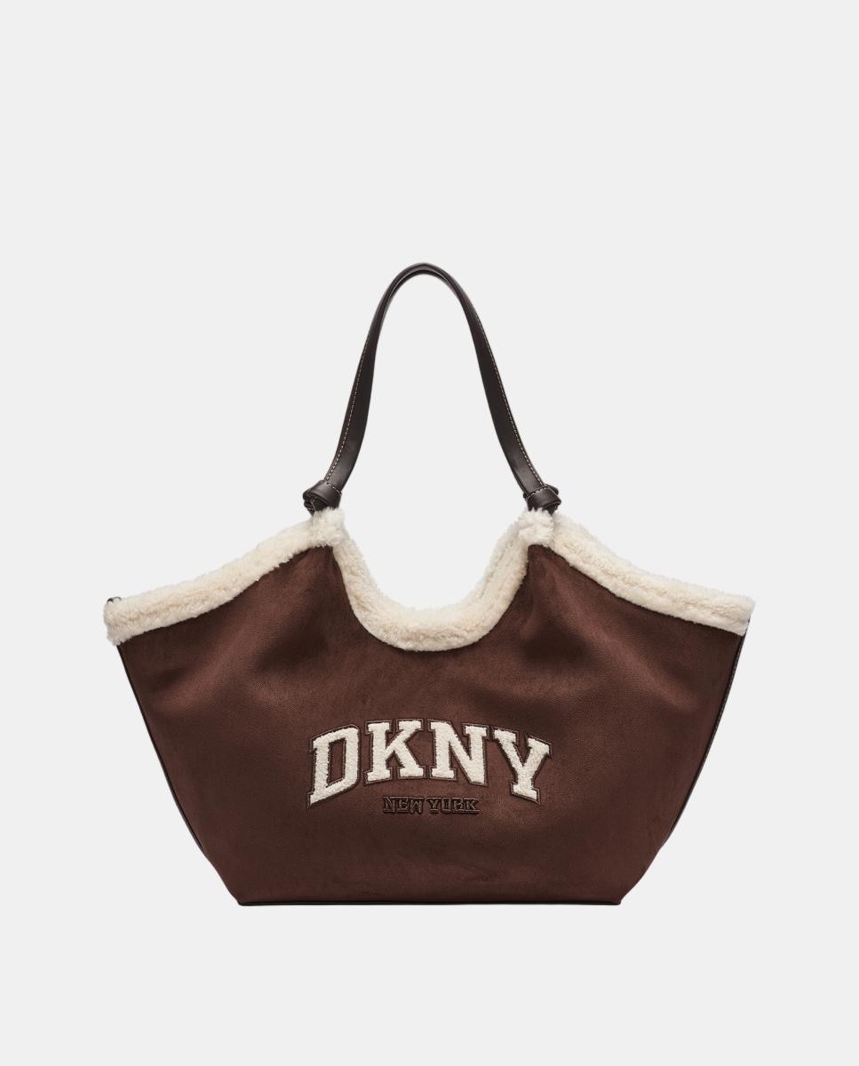 Imagen 0 de Bolso tote Paula de DKNY Camel