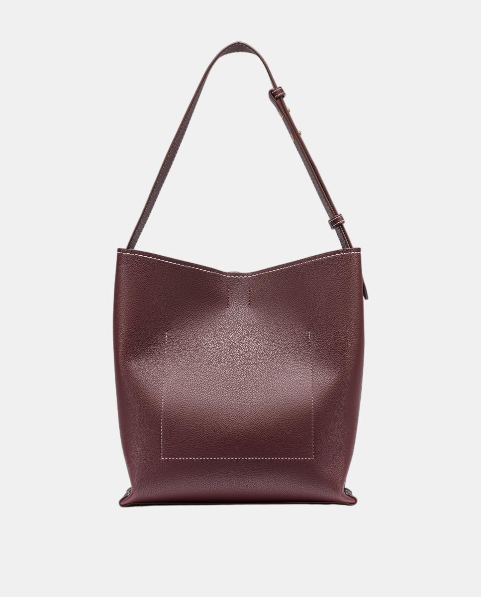 Mala Bucket Nicole Bordeaux-3