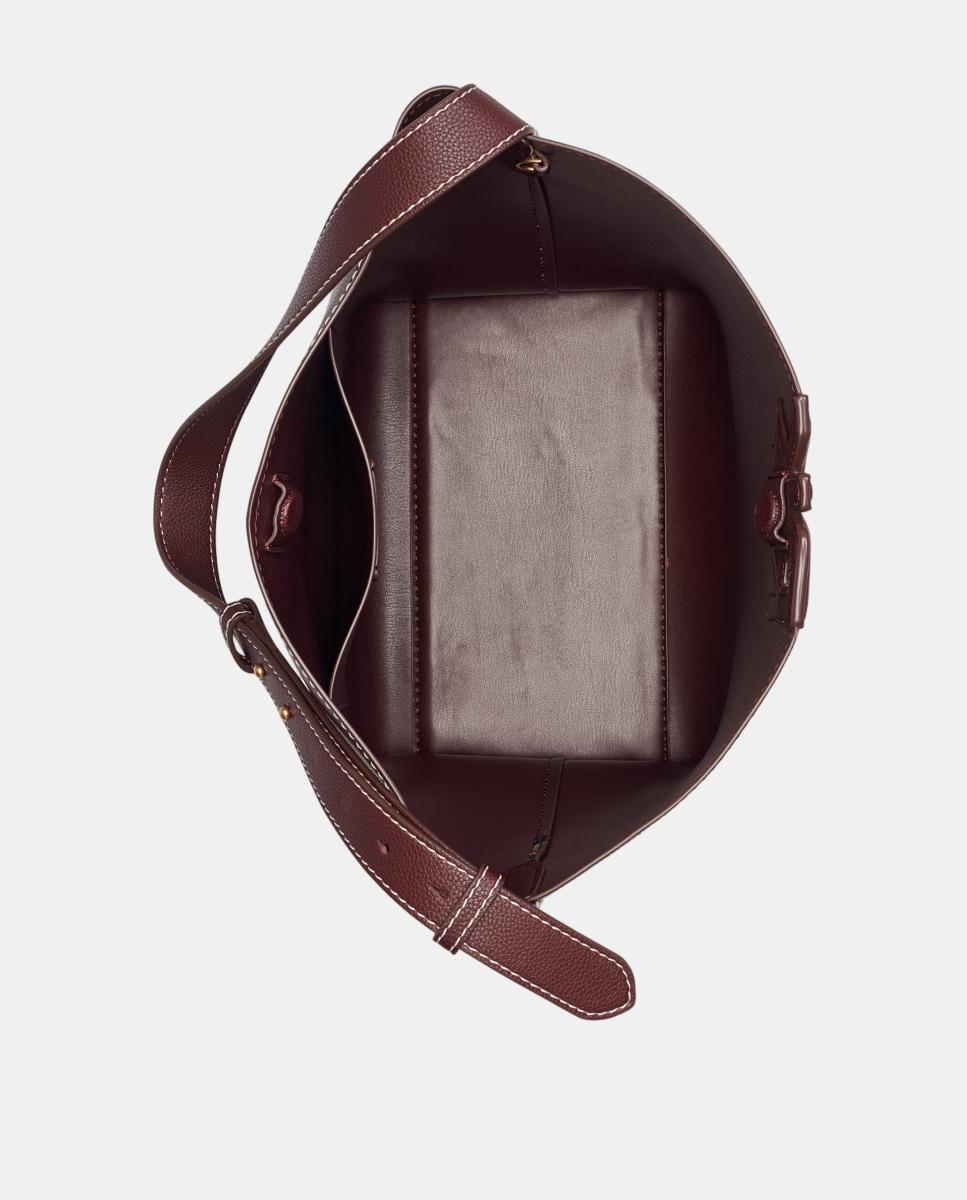 Mala Bucket Nicole Bordeaux-4
