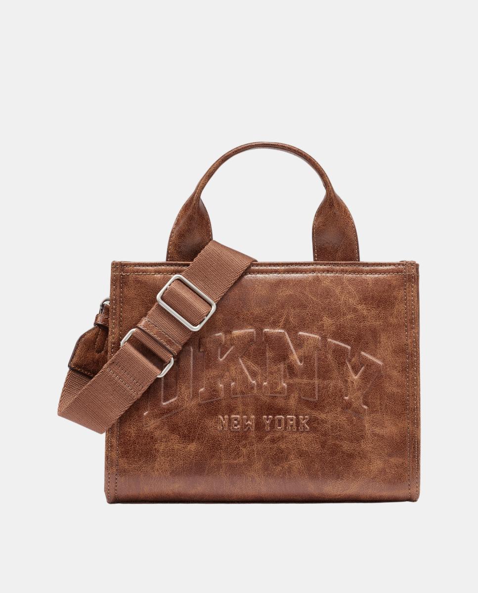 Imagen 0 de Bolso tote pequeño Hadlee de DKNY Camel