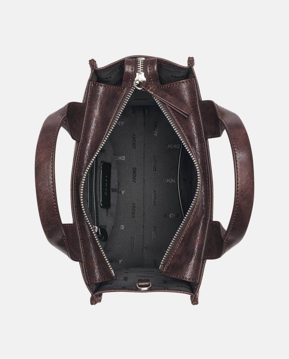 Bolso tote pequeño Hadlee de DKNY - Marrón Marrón-4