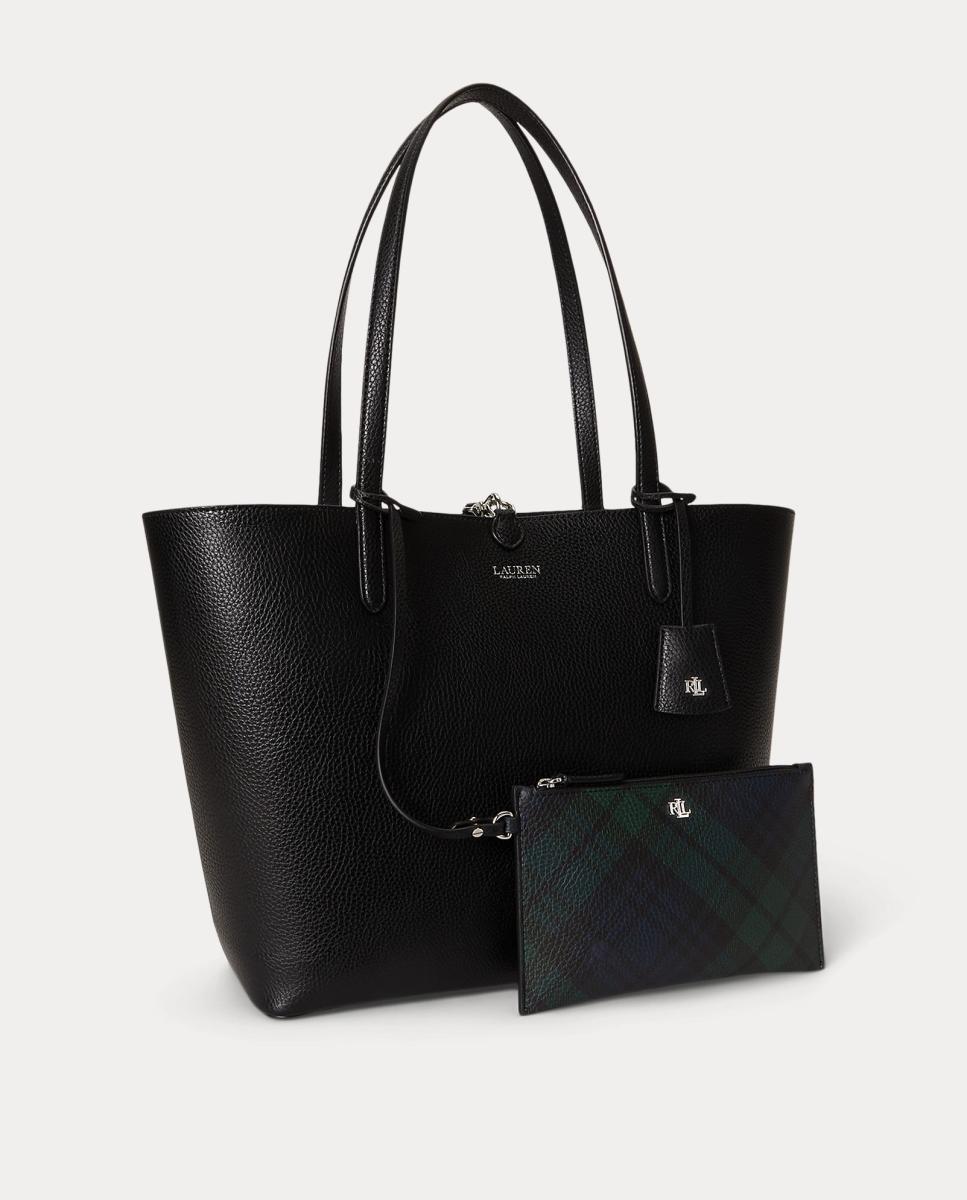 Mala Tipo Tote Grande Reversível Preto-3