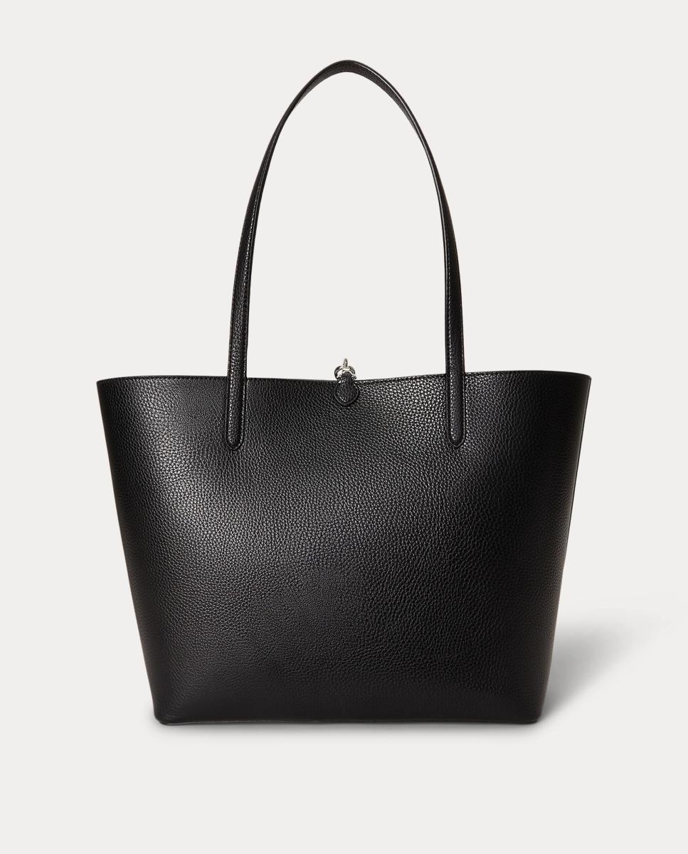 Mala Tipo Tote Grande Reversível Preto-4
