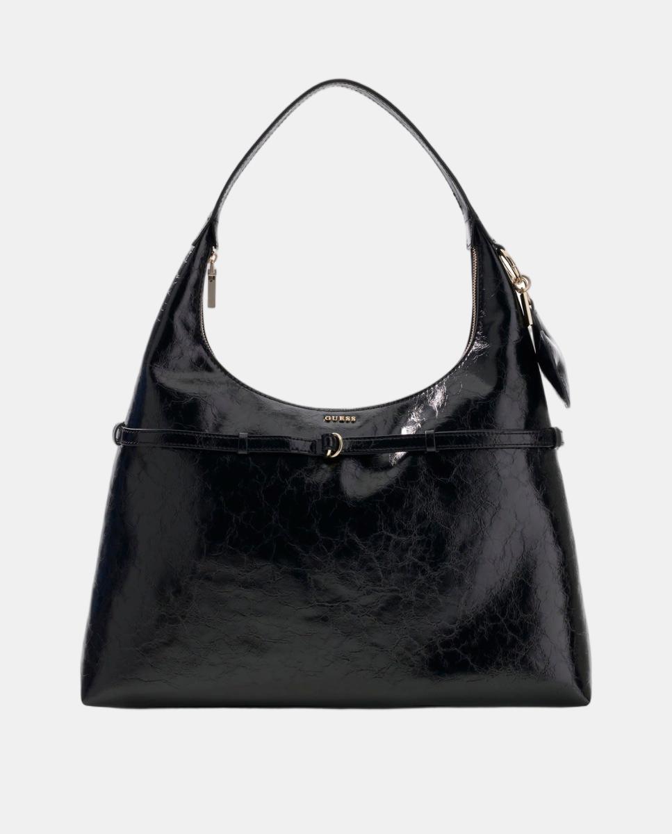 Imagem 0 de Mala Hobo com Alça de Ombro e Pendente Decorativo