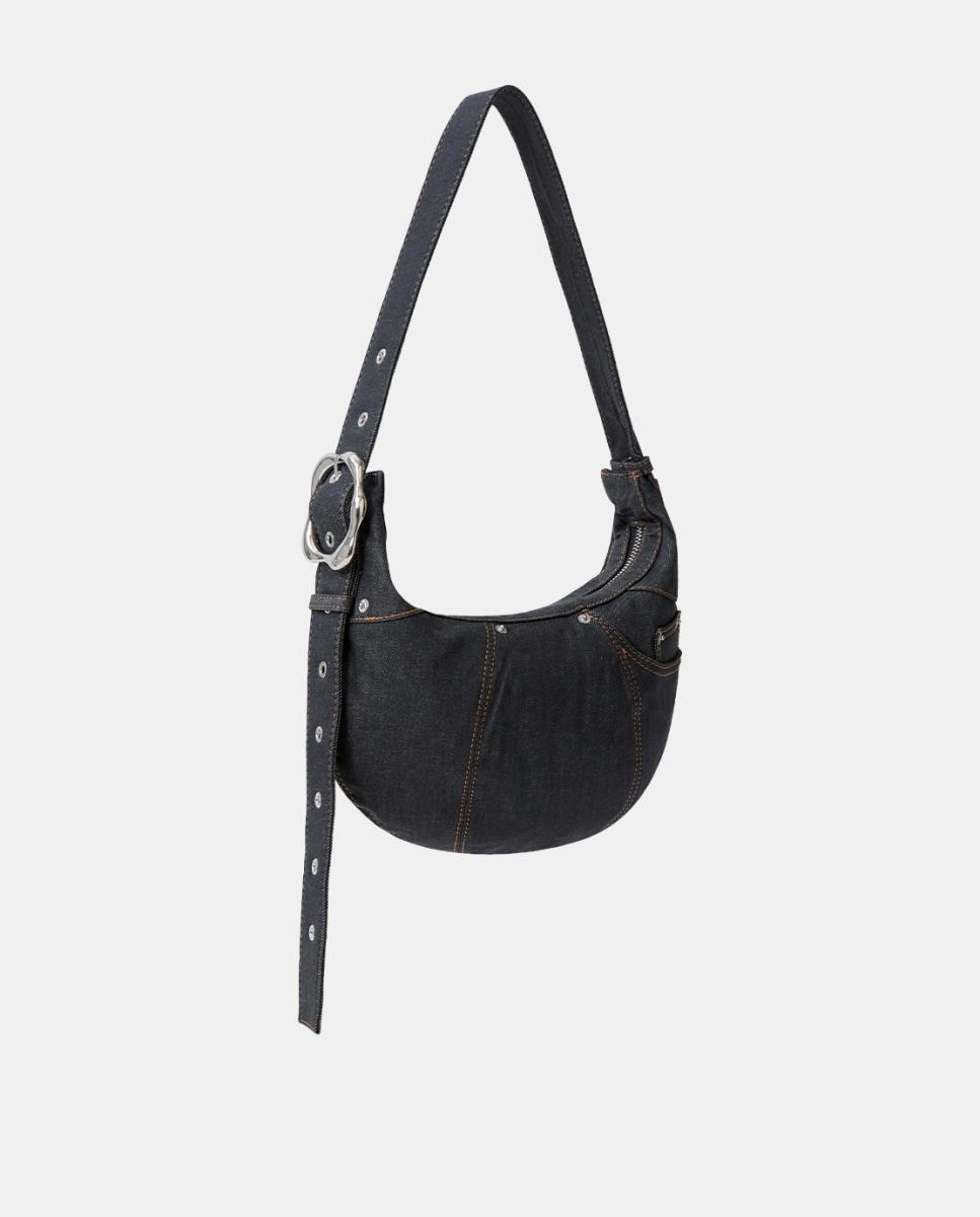 Mala Cruzada Ajustável Modelo Musa Melted Cinzento-2