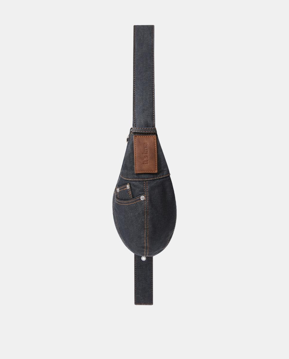 Mala Cruzada Ajustável Modelo Musa Melted Cinzento-3