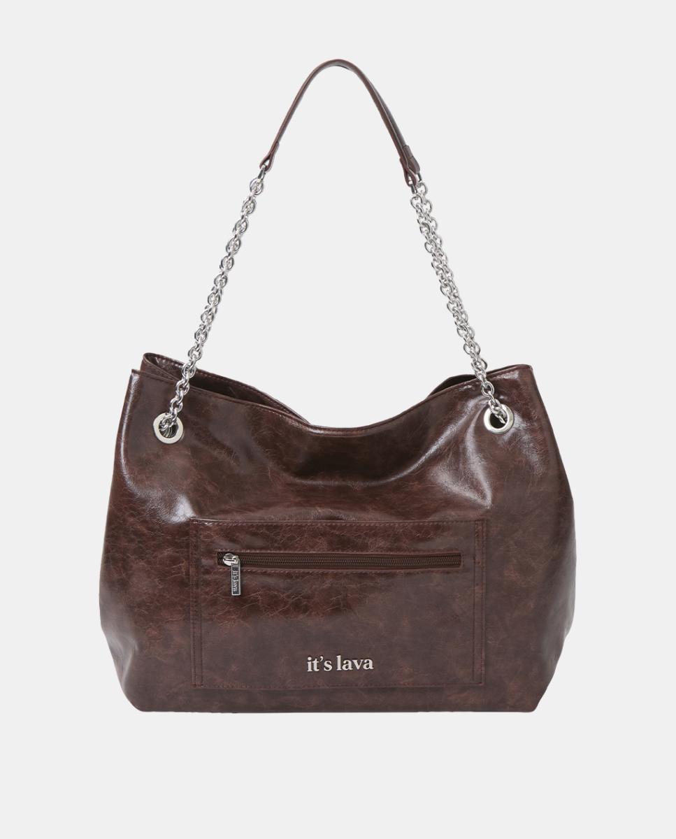 Imagem 0 de Mala de Ombro Modelo Mauna Chain