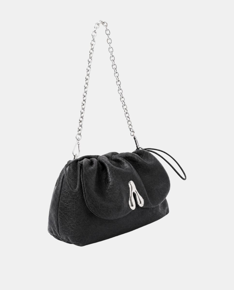 Mala de Ombro Modelo Etna Pilow Preto-2