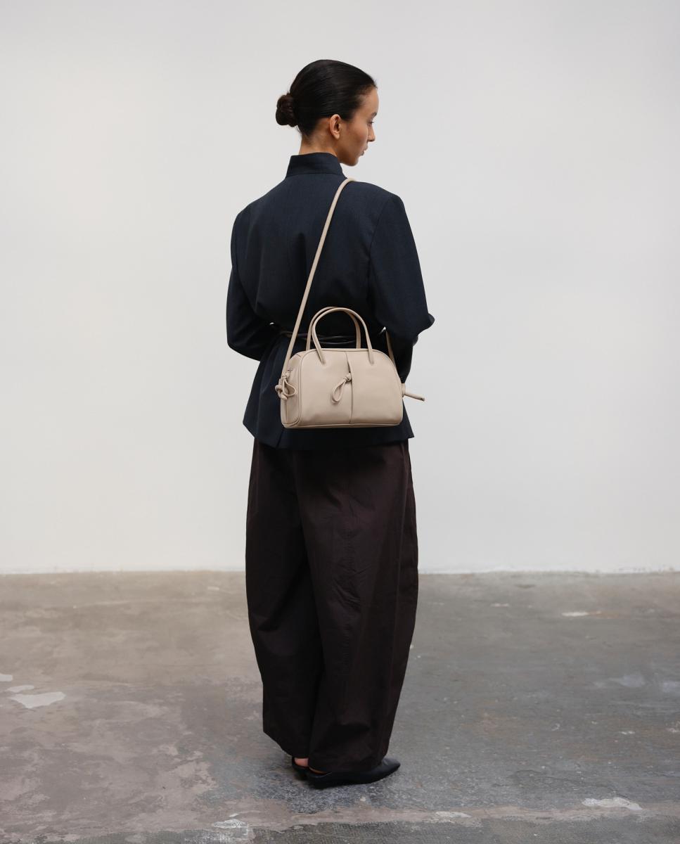 Bolso bandolera modelo Mini Brooklyn - Ölend - Beige Beige-3
