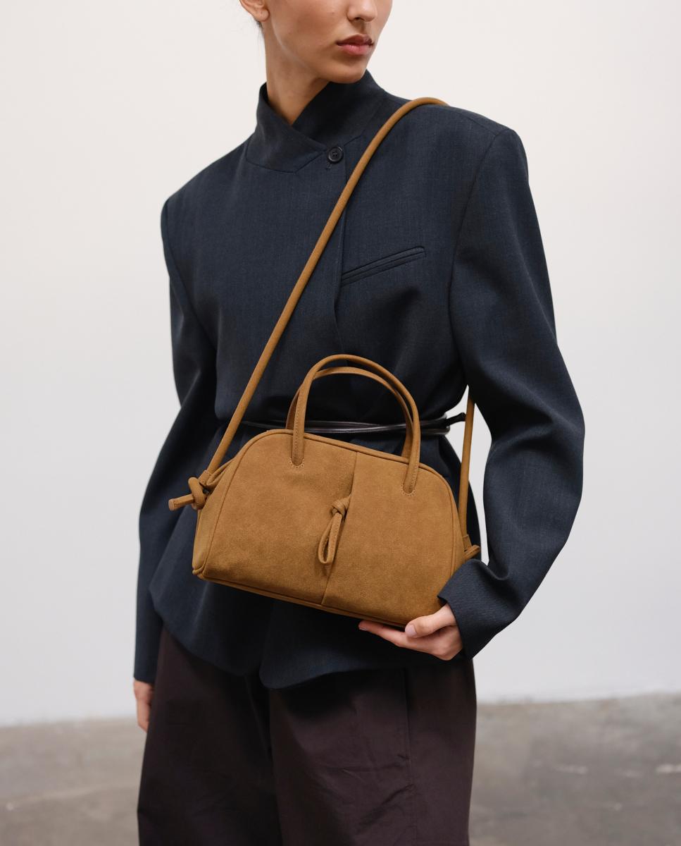 Bolso bandolera modelo Mini Brooklyn - Ölend - Marrón Marrón-2