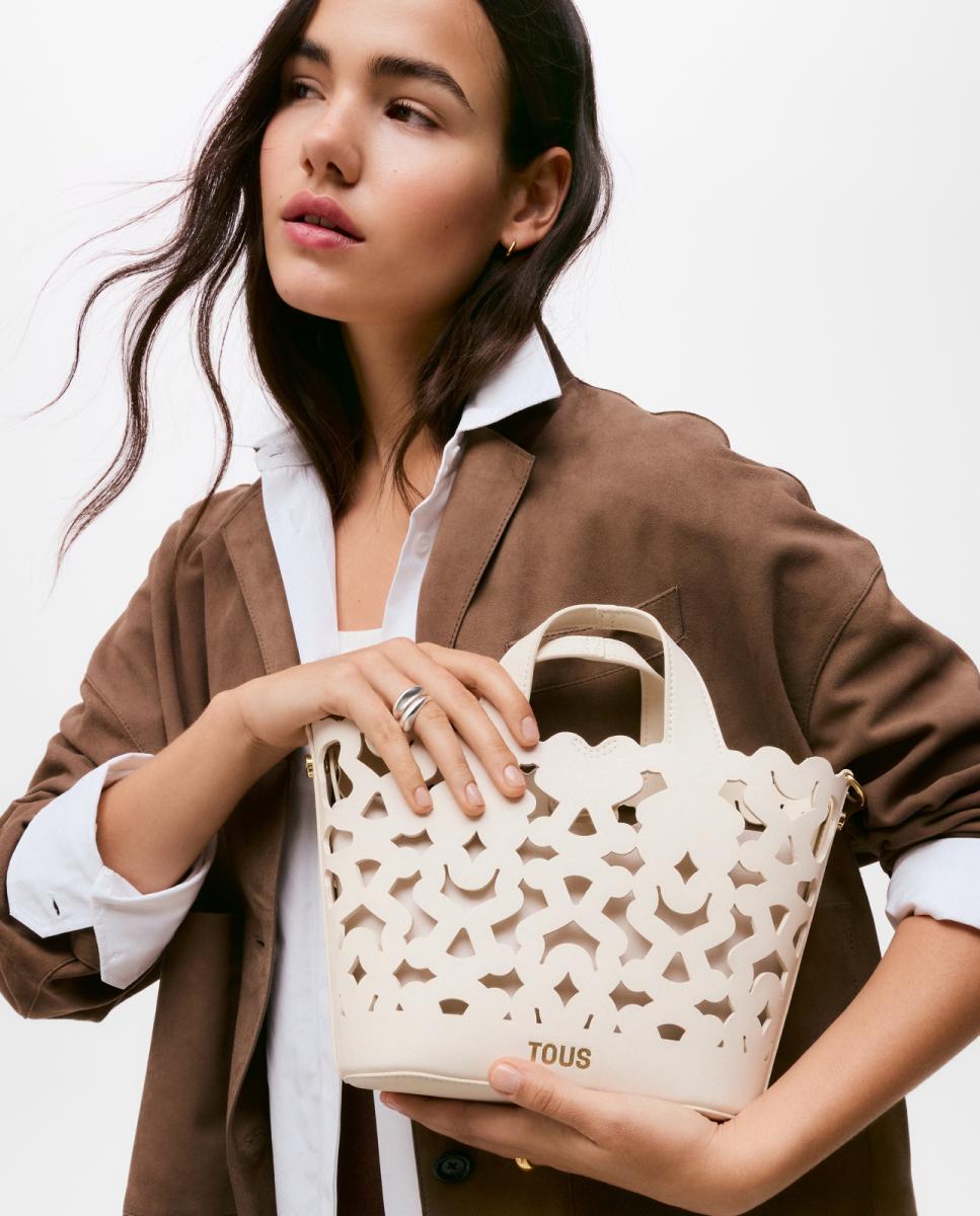 Capazo pequeño - Tous - Beige Beige-4