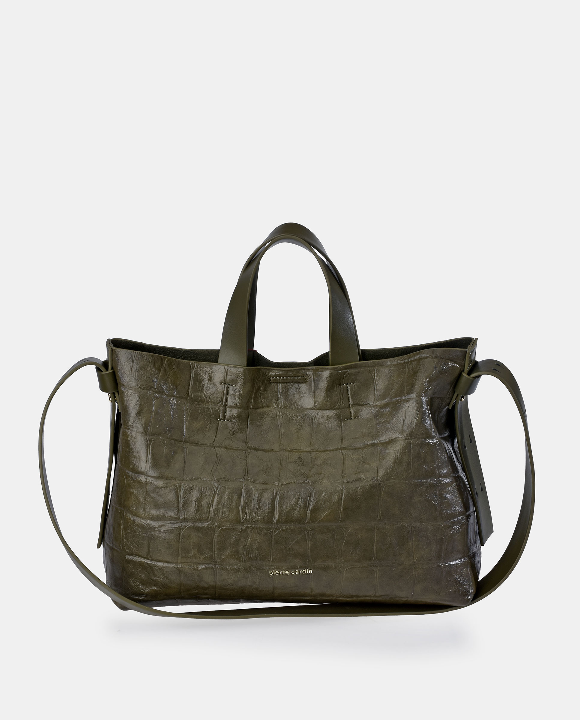 Imagem 0 de Mala Carryall em P.U. com Efeito Crocodilo