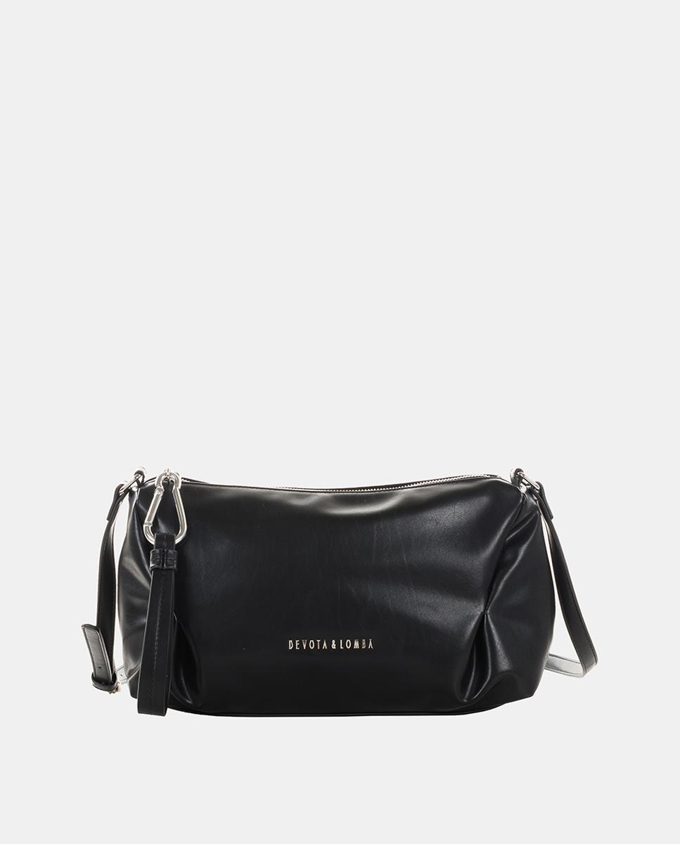 Bolso bandolera mediano - Devota & Lomba - Negro Negro-1