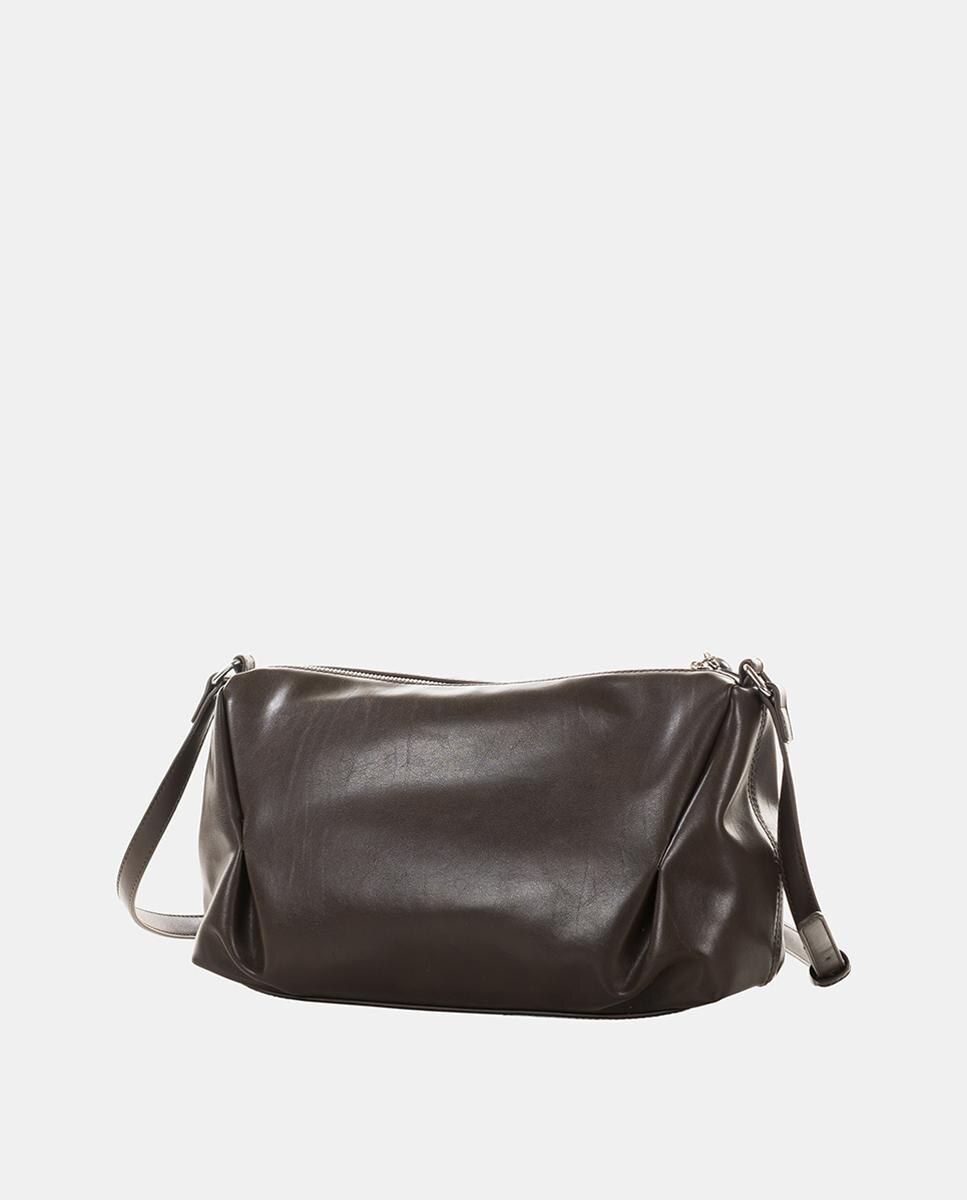 Bolso bandolera mediano - Devota & Lomba - Marrón chocolate Marrón chocolate-3