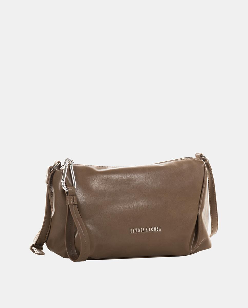 Bolso bandolera mediano - Devota & Lomba - Marrón caramelo Marrón caramelo-2
