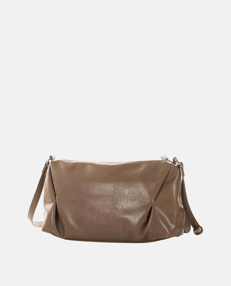 Bolso bandolera mediano - Devota & Lomba - Marrón caramelo Marrón caramelo-3