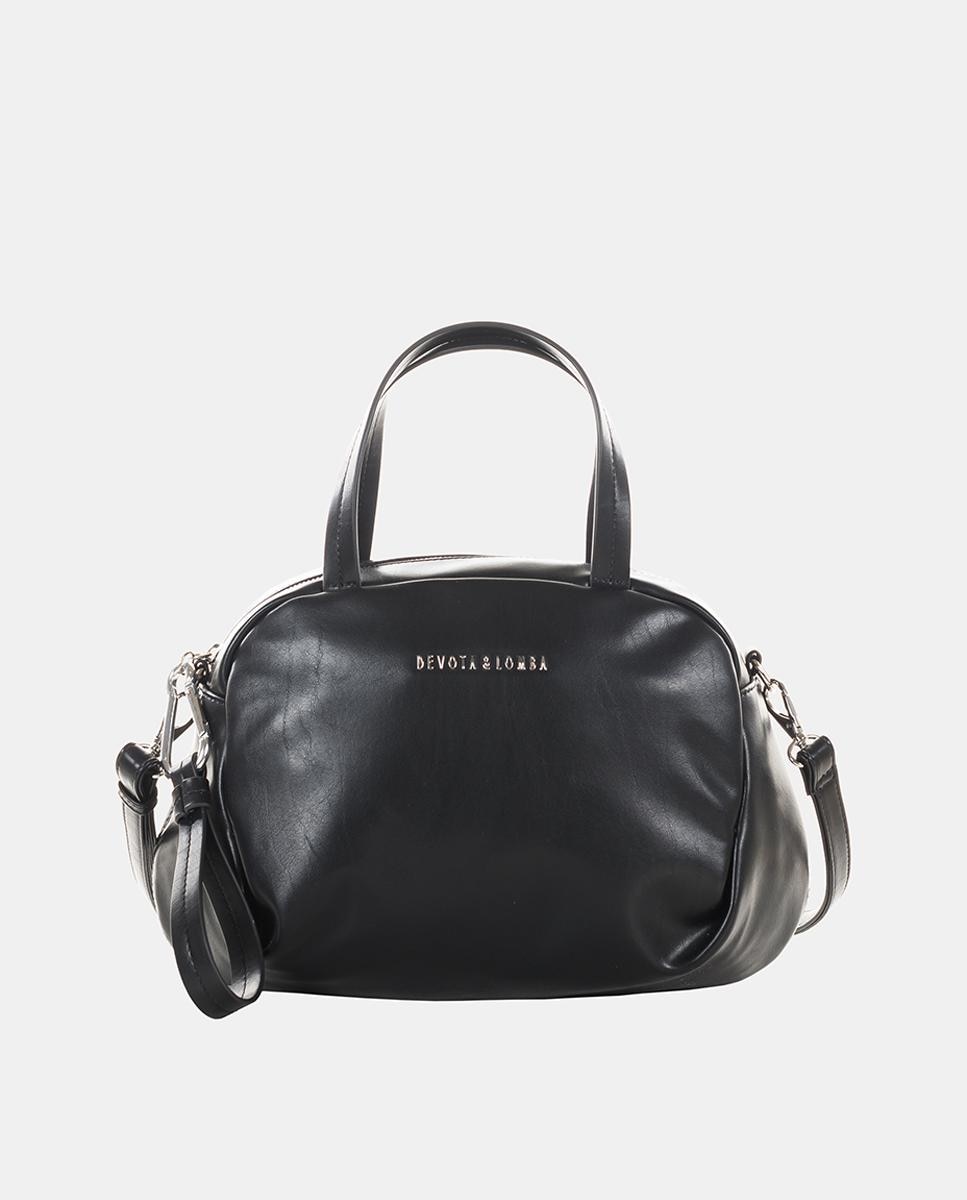 Bolso bandolera mediano - Devota & Lomba - Negro Negro-1