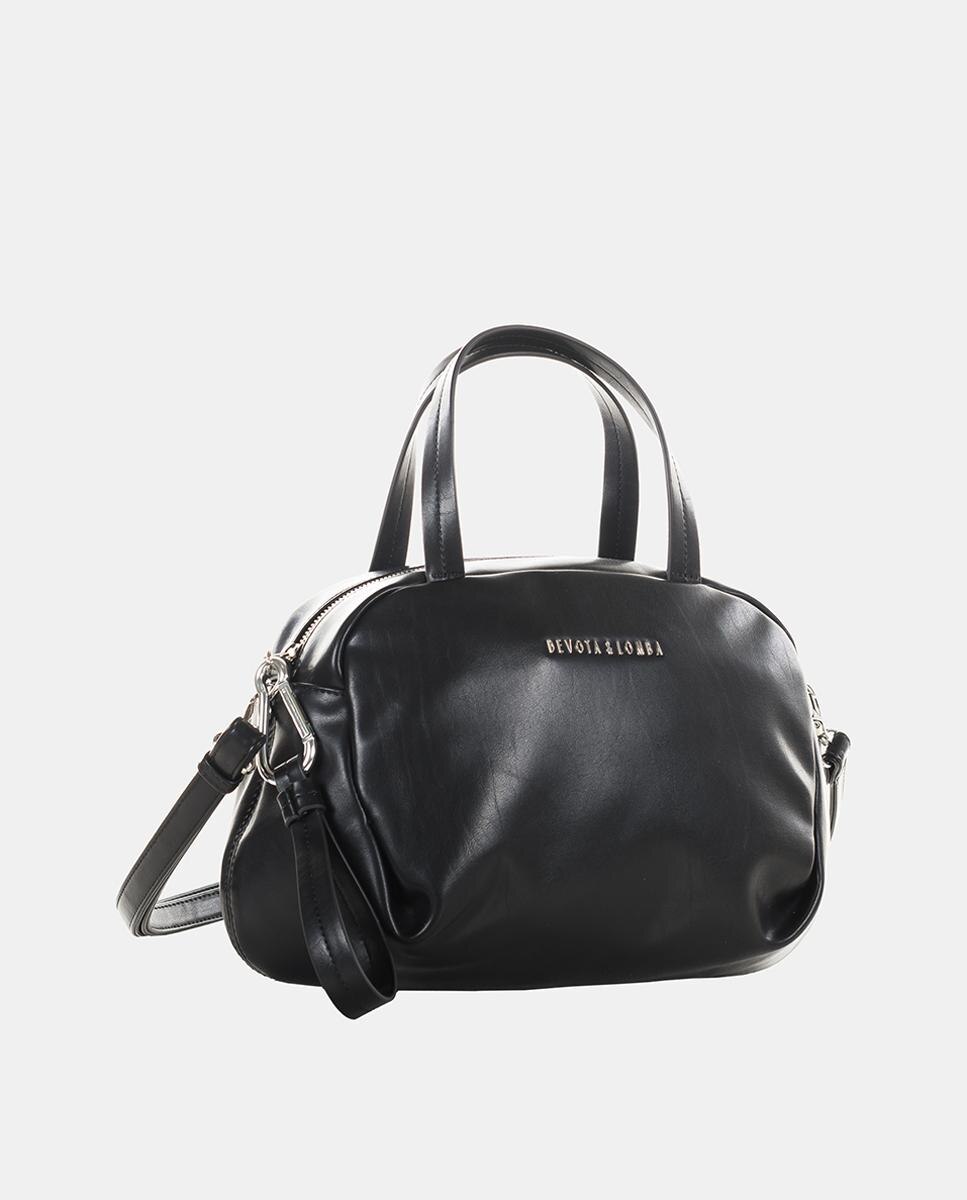 Bolso bandolera mediano - Devota & Lomba - Negro Negro-2