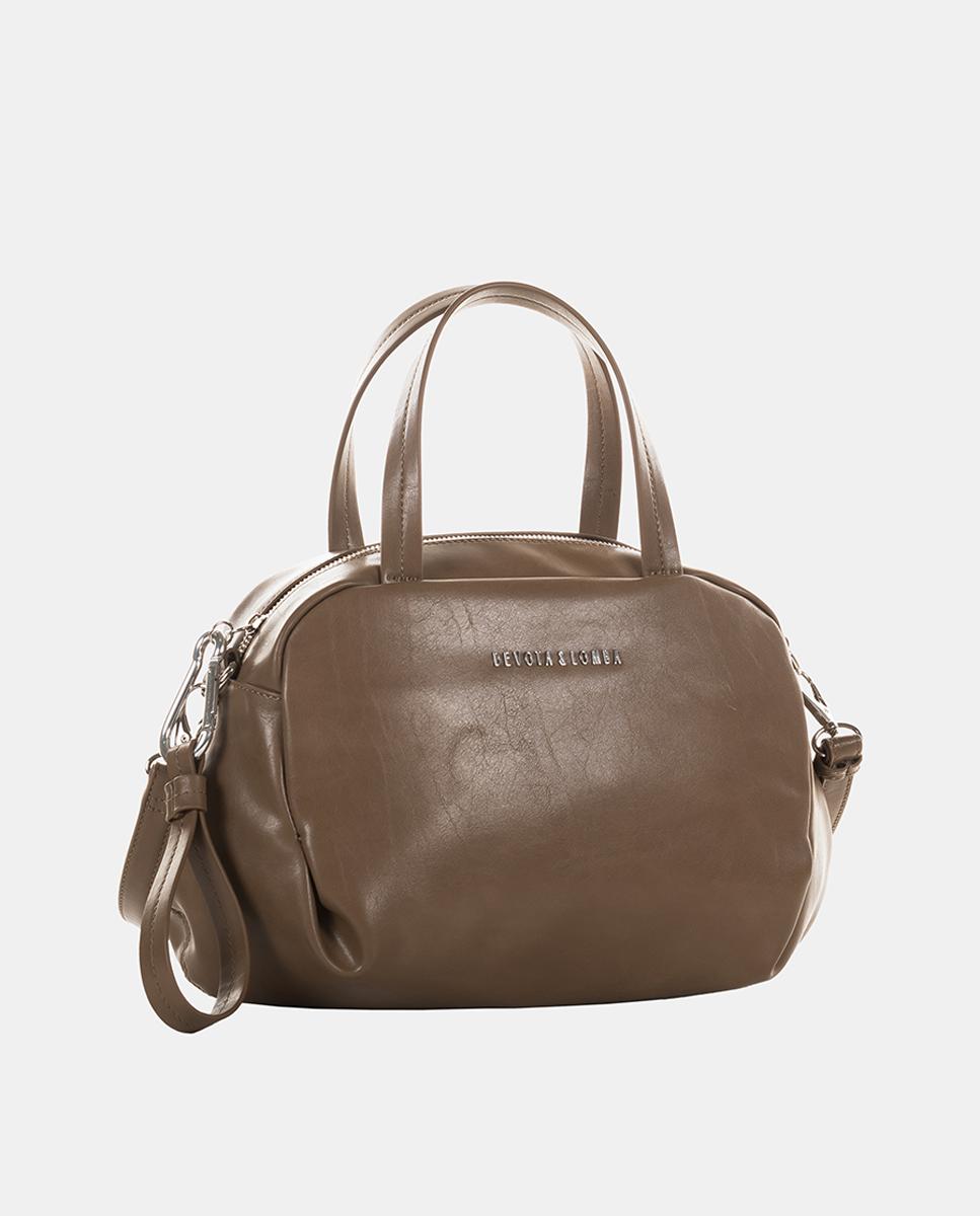 Bolso bandolera mediano - Devota & Lomba - Marrón caramelo Marrón caramelo-2