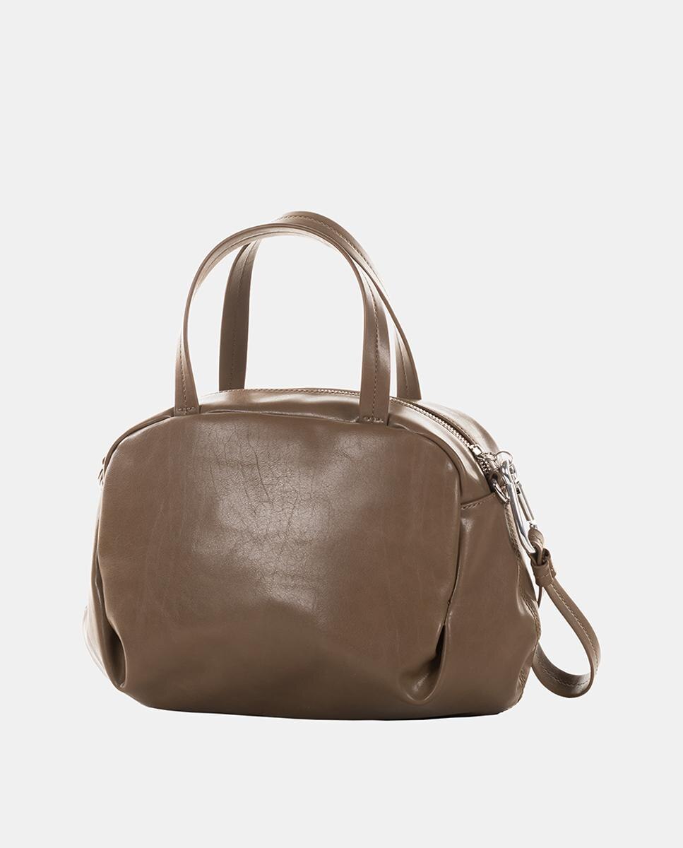 Bolso bandolera mediano - Devota & Lomba - Marrón caramelo Marrón caramelo-3