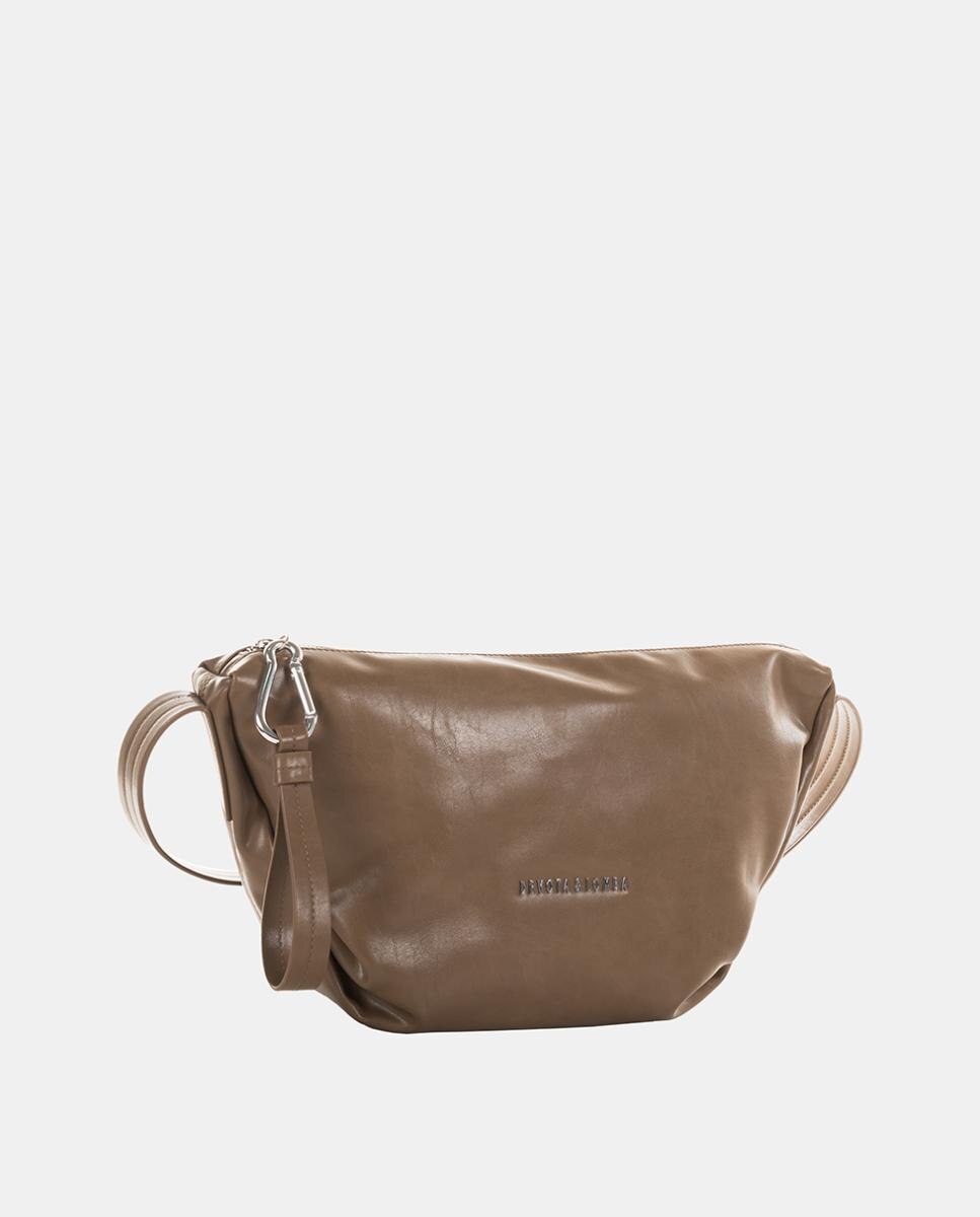 Bolso bandolera mediano - Devota & Lomba - Marrón caramelo Marrón caramelo-2