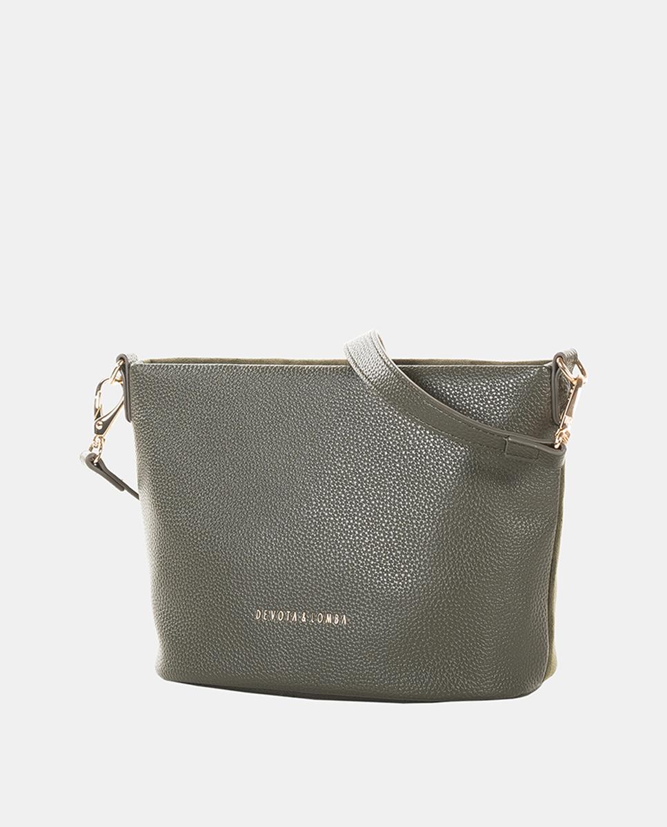 Bolso bandolera pequeño - Devota & Lomba - Verde Verde-3