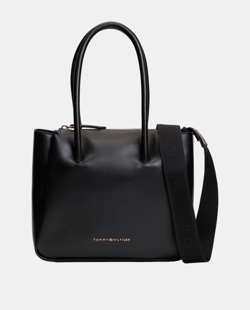 Imagen 1 de Bolso de mano en color negro de Tommy Hilfiger Negro