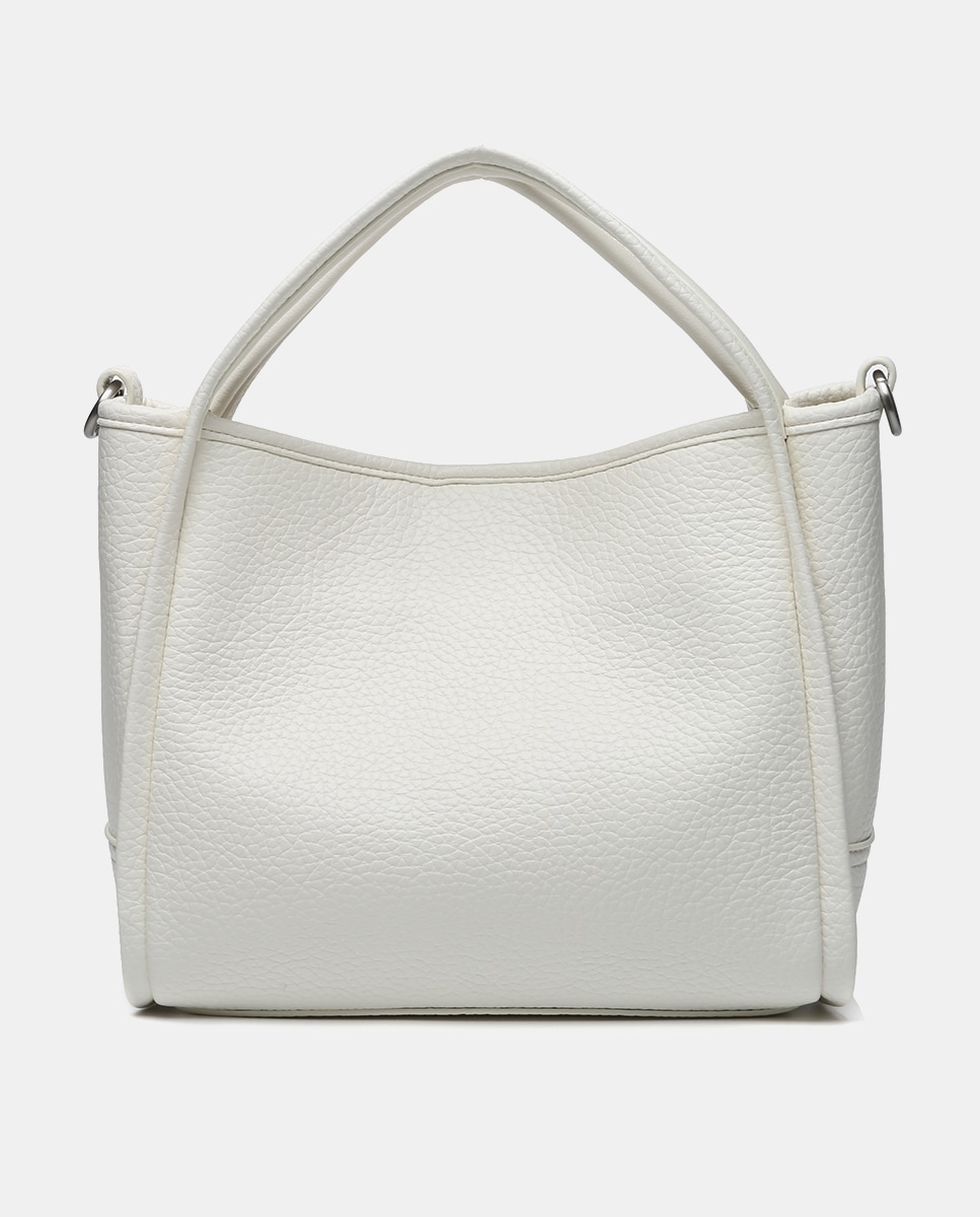 Mala de Mão Oceans Diary em Materiais Reciclados - Bege Bege-3