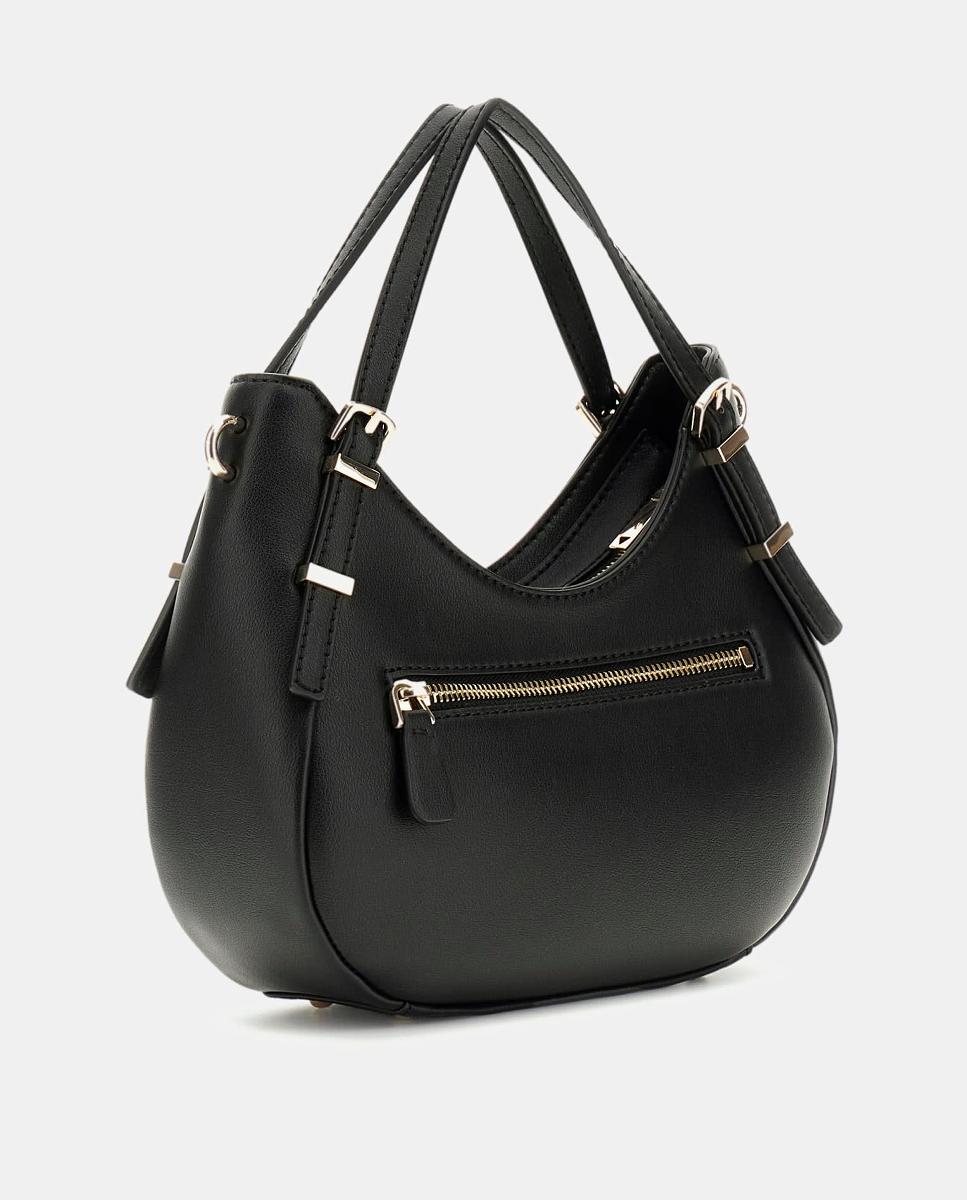 Imagen 4 de Bolso de mano pequeño con cierre cremallera - Guess - Negro Negro