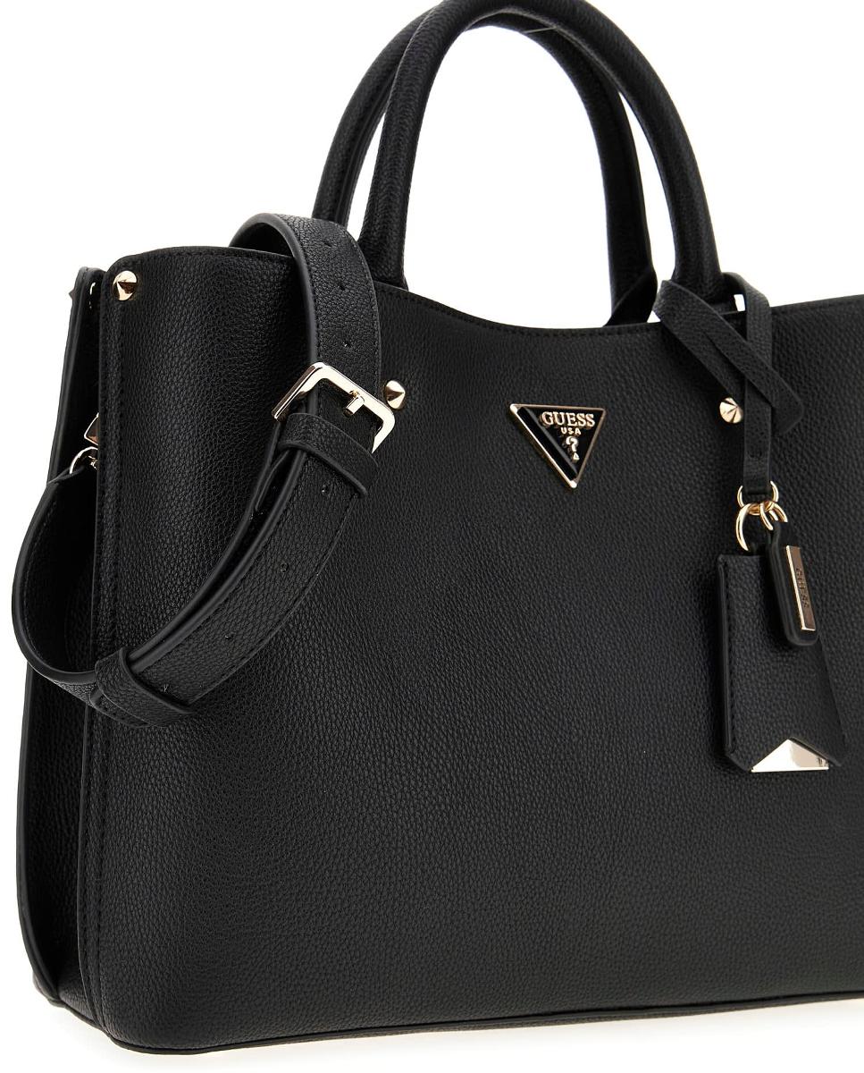 Mala de Mão com Fecho de Correr e Fecho Magnético Preto-2