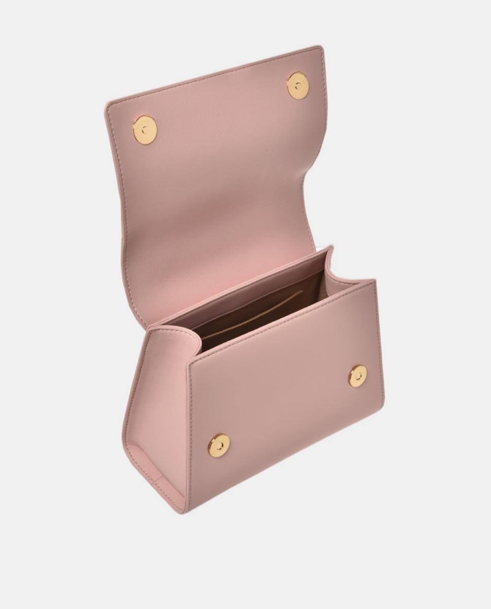 Mala com Alça de Tiracolo Amovível e Aba - Creme Cru-3