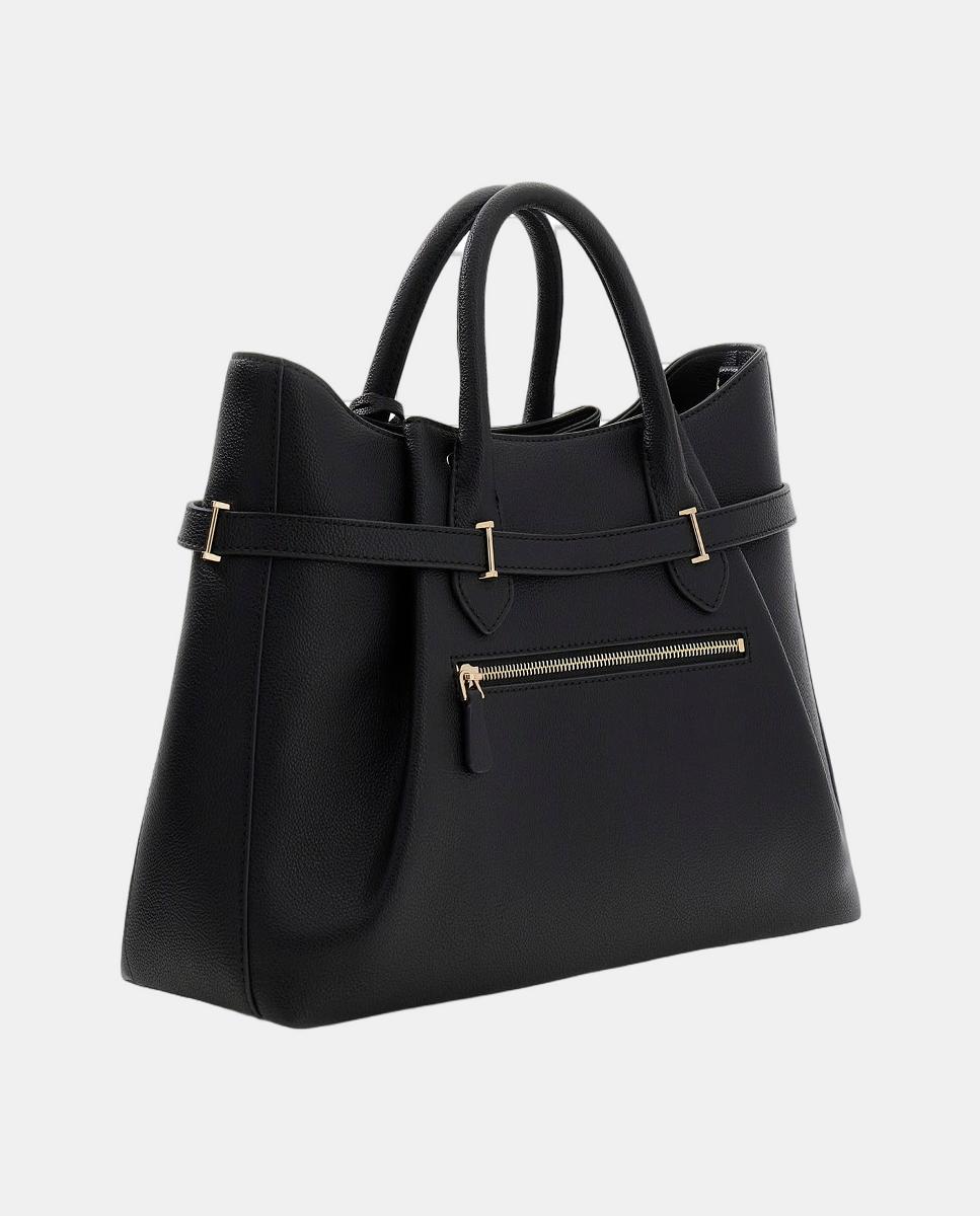 Mala de Mão com Fecho de Correr Preto-5