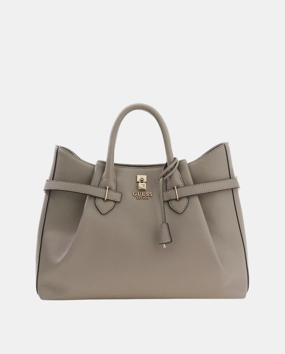 Mala de Mão com Fecho de Correr Taupe-2