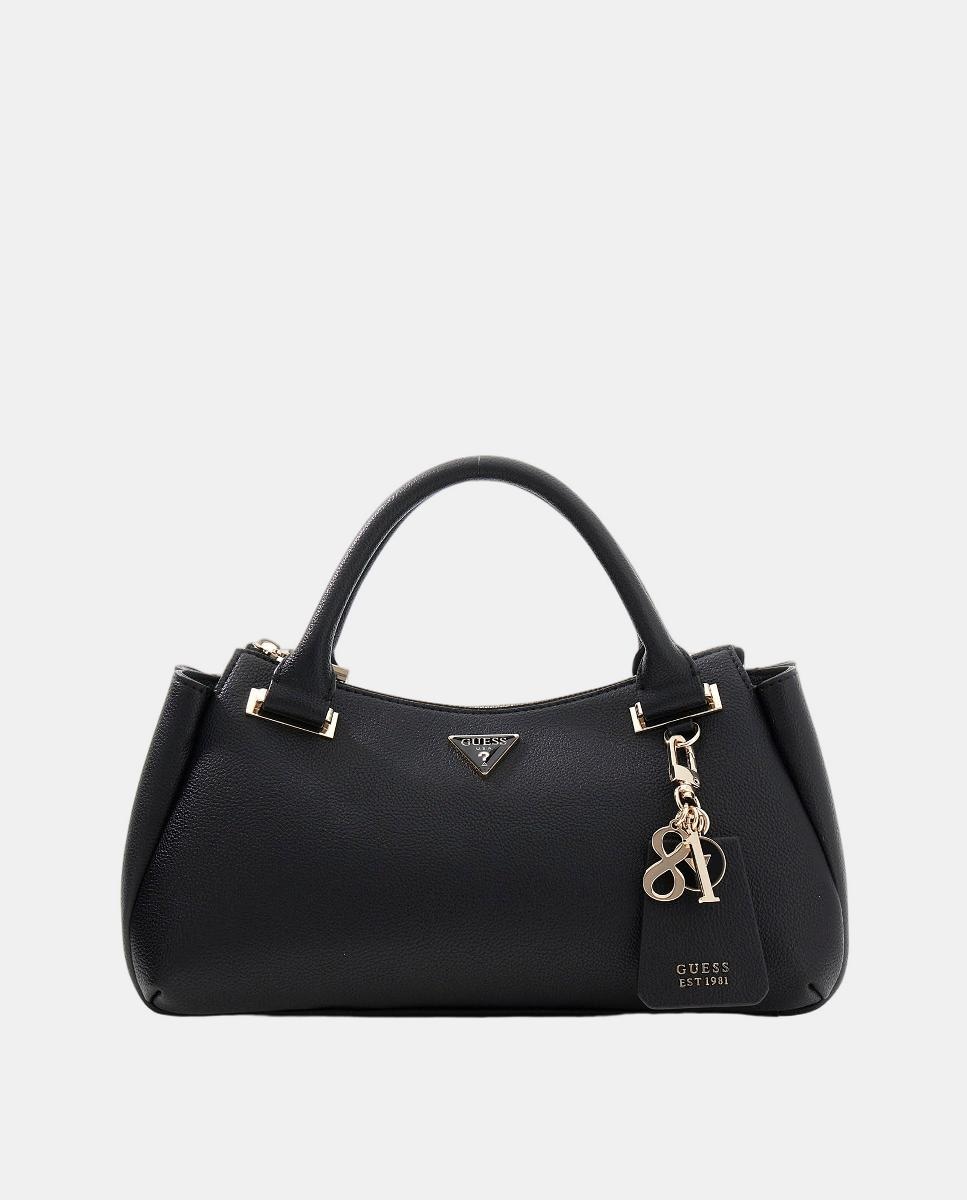 Mala de Ombro com Fecho de Correr Preto-1