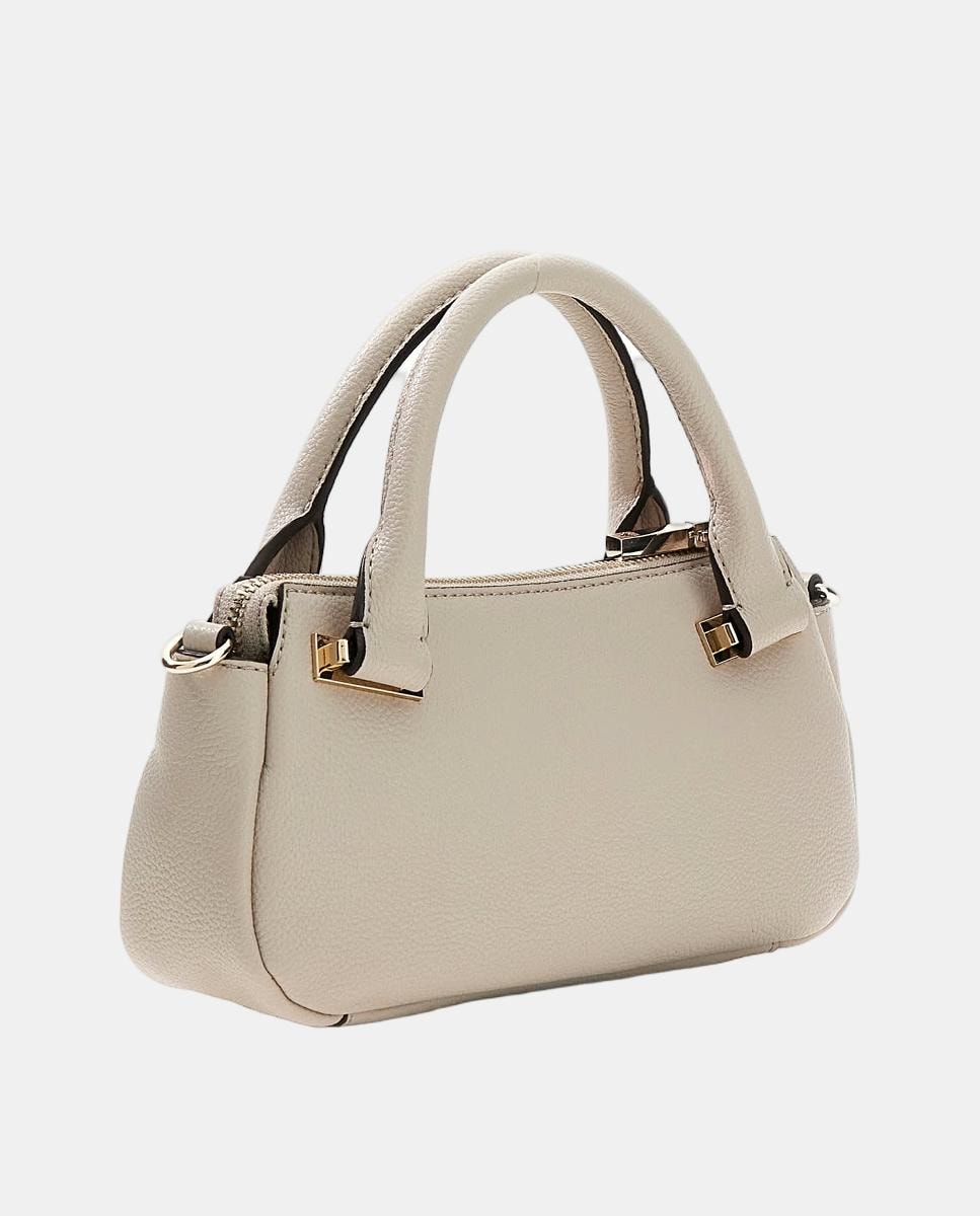 Mala de Mão com Fecho de Correr Cinzento-claro-2