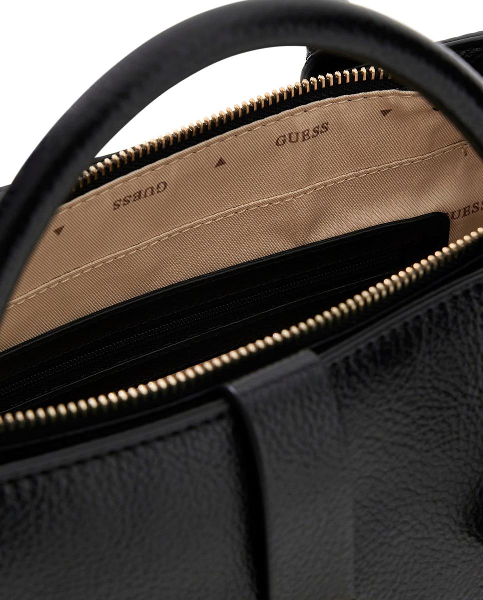 Mala de Mão Pequena com Fecho de Correr Preto-5