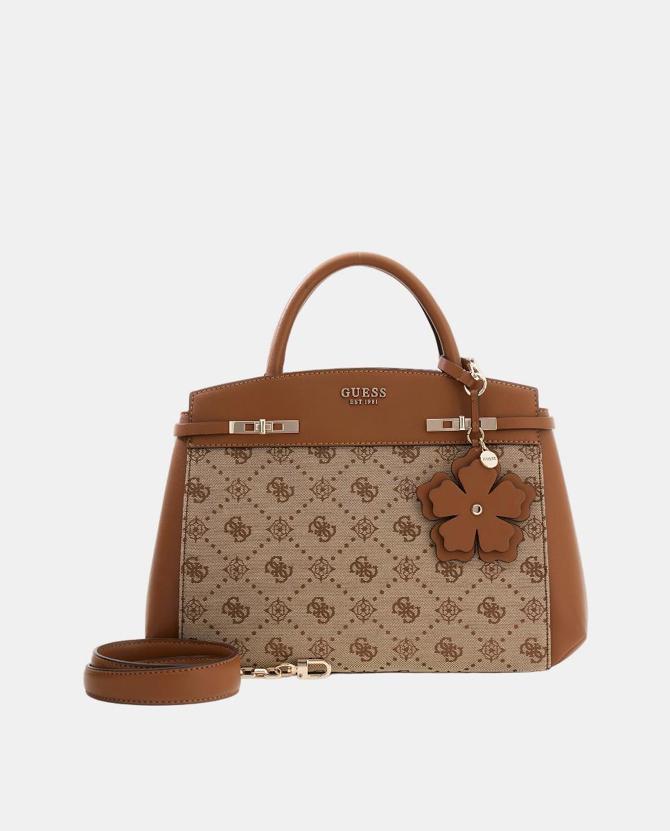 Mala de Mão com Fecho de Correr Castanho-claro-2