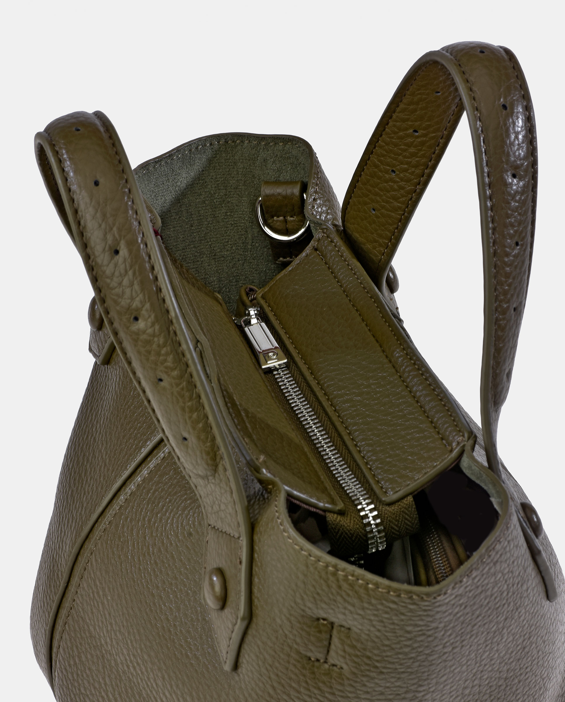 Mala Shopper em P.U. Taupe-4