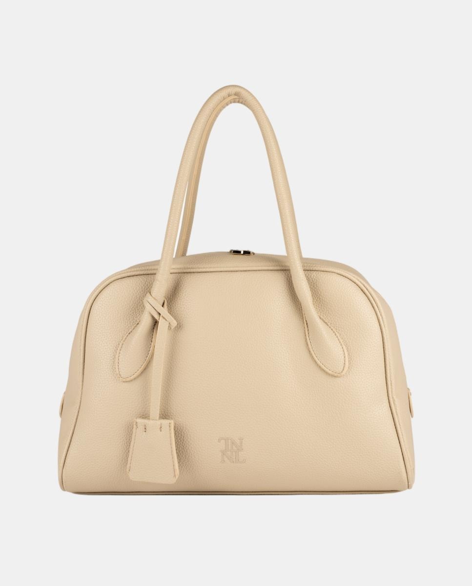 Imagem 0 de Mala de Formato Retangular em Couro Vegano.