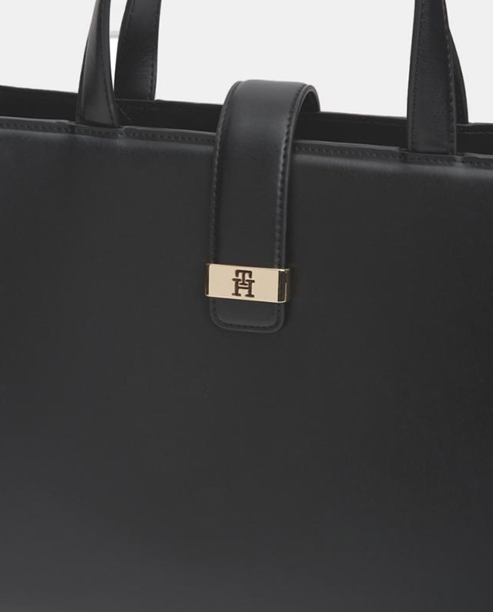 Mala Estilo Satchel - Preto Preto-2