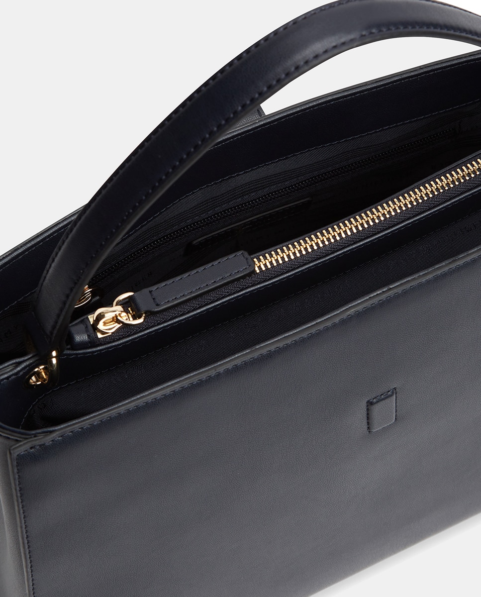 Mala Mini Satchel TH Livre Azul-marinho-2