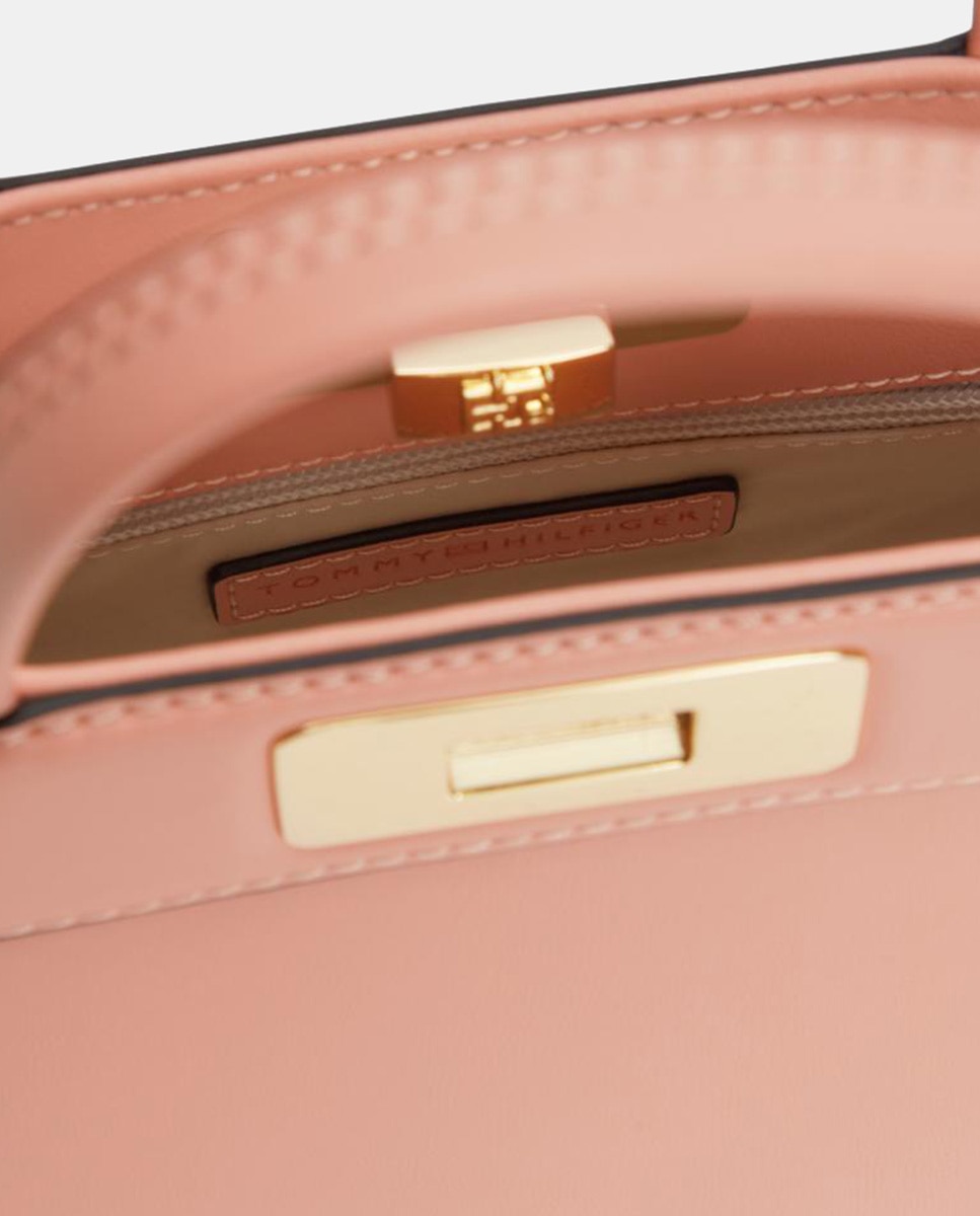 Mala Estilo Mini Satchel Rosa-3