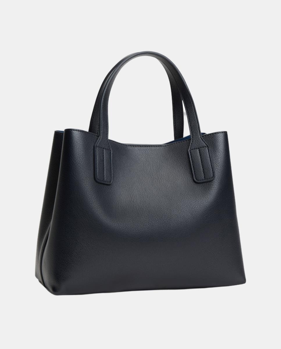 Mala Estilo Mini Satchel Azul-marinho-2