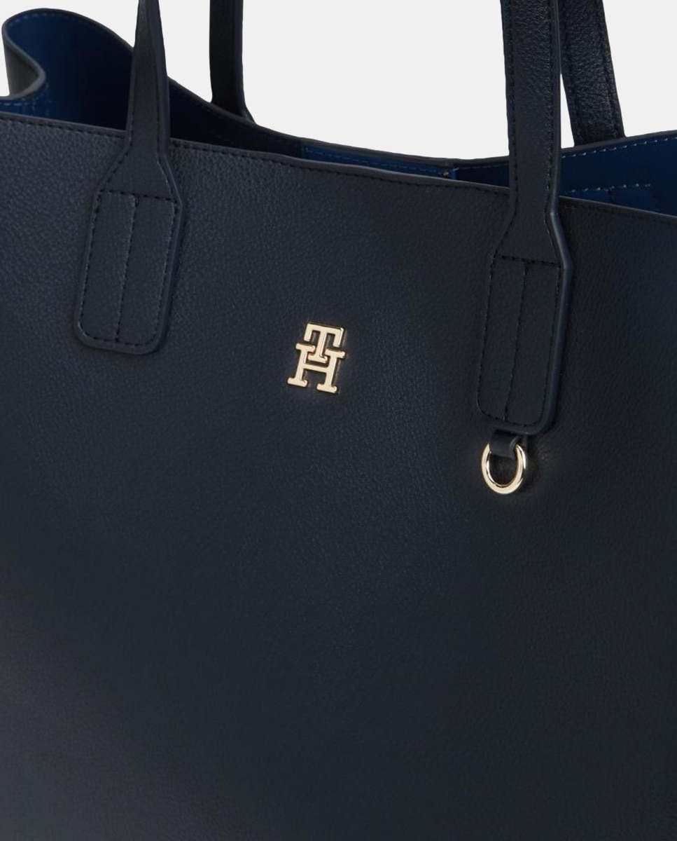 Mala Estilo Satchel Azul-marinho-4