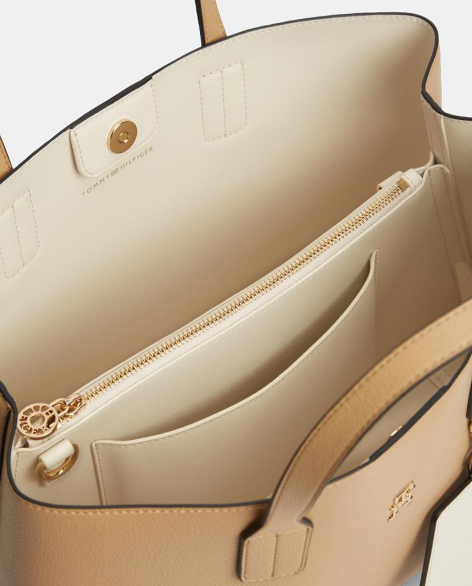Mala Estilo Satchel Bege-3
