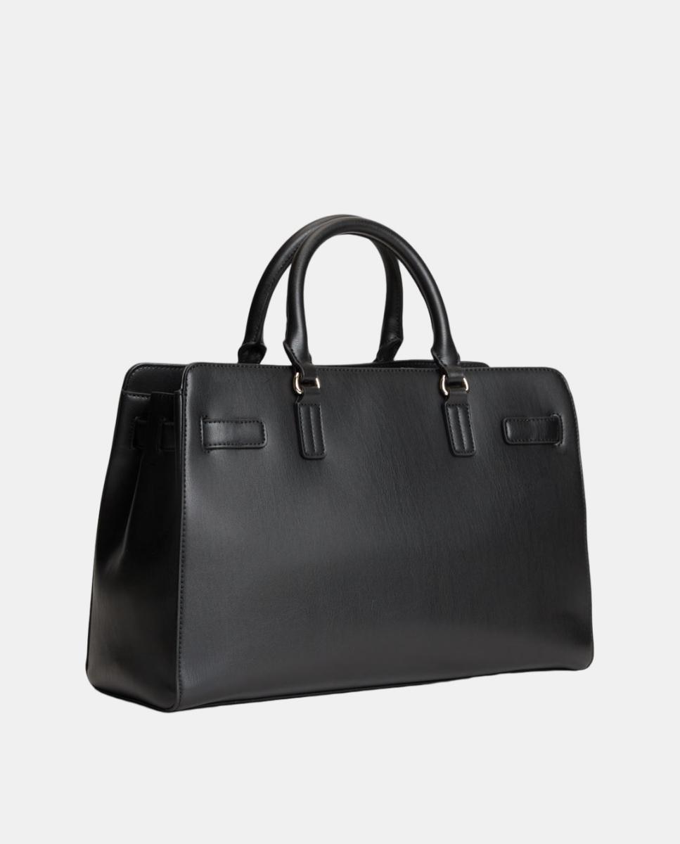Mala Tipo Satchel - Preto Preto-2