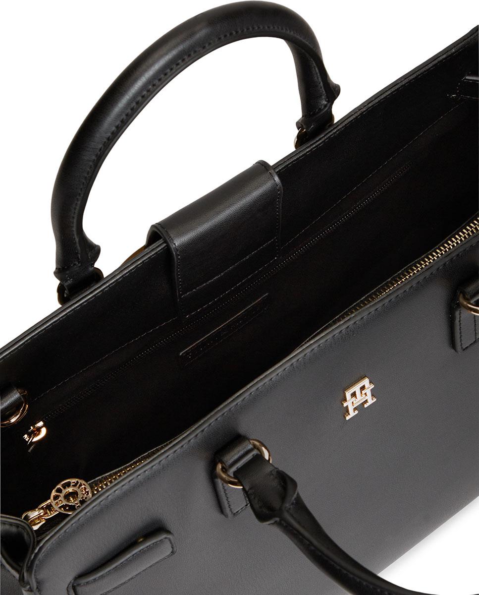 Mala Tipo Satchel - Preto Preto-3