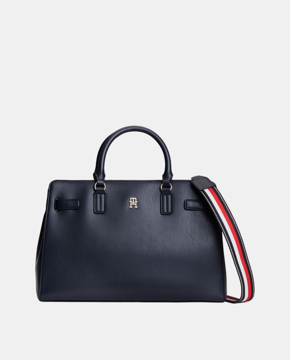 Imagem 0 de Mala Estilo Satchel - Azul-Marinho