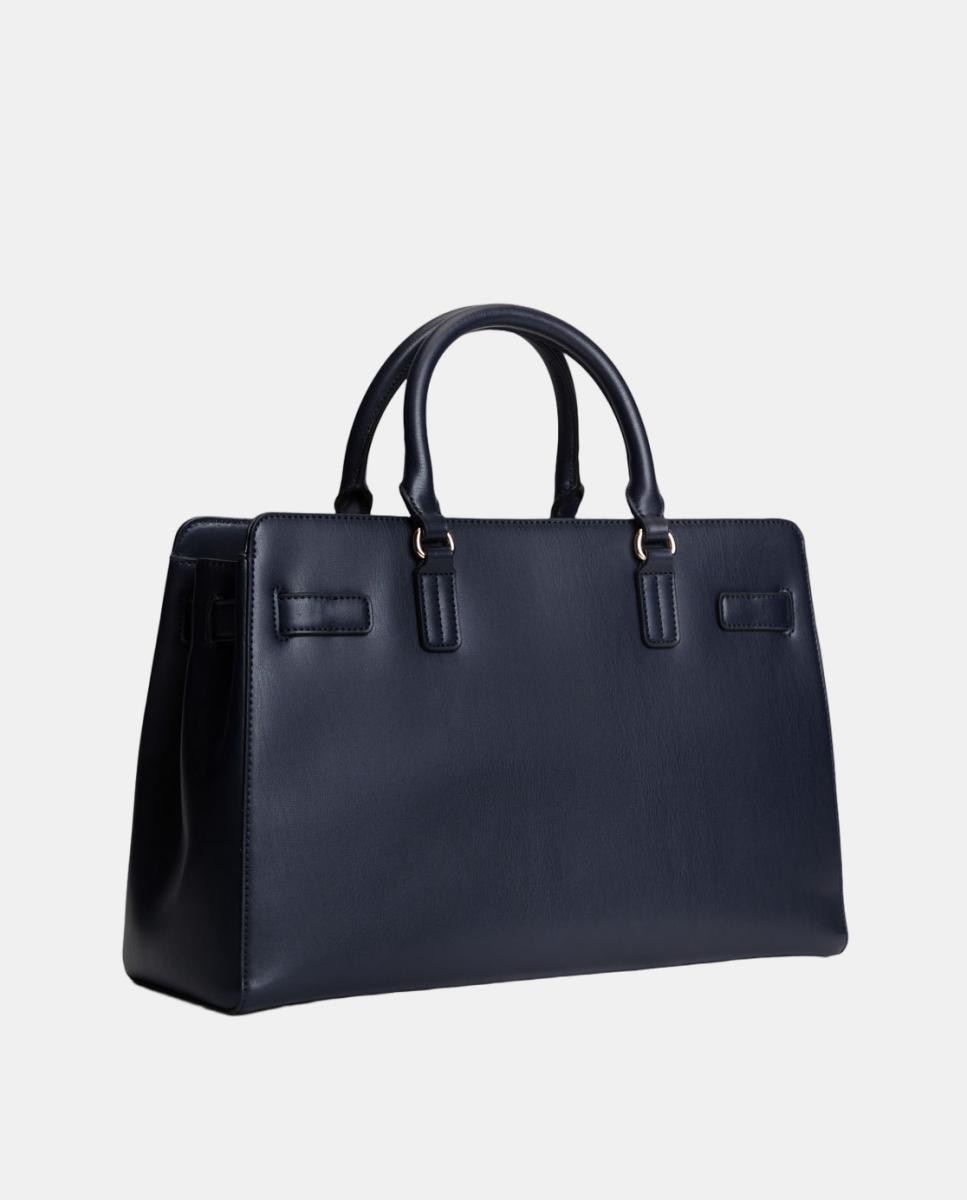 Mala Estilo Satchel - Azul-Marinho Azul-marinho-2