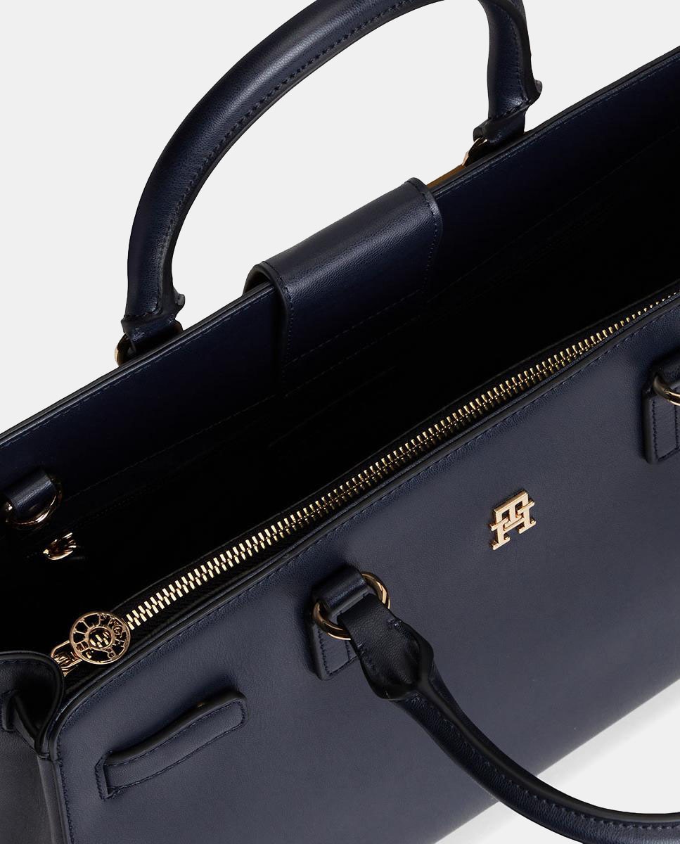 Mala Estilo Satchel - Azul-Marinho Azul-marinho-3